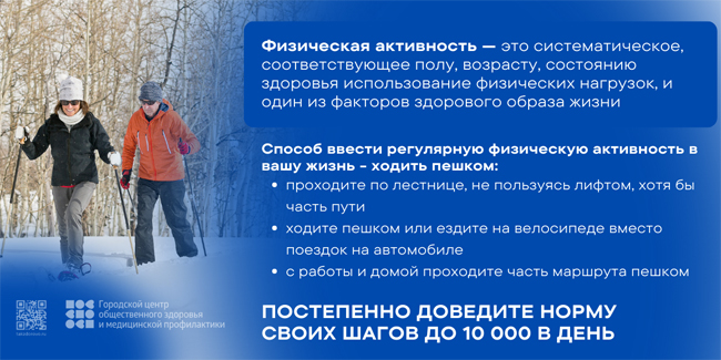 Городской центр медицинской профилактики информирует: